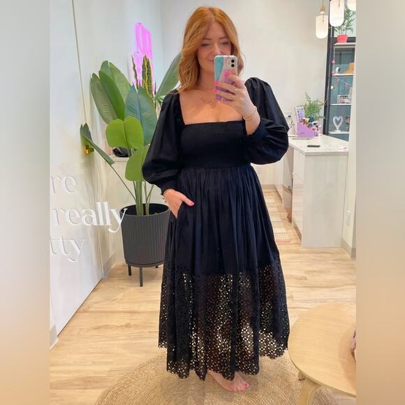 Free People Perfect Storm Midi Dress XS - Picture 3 of 9